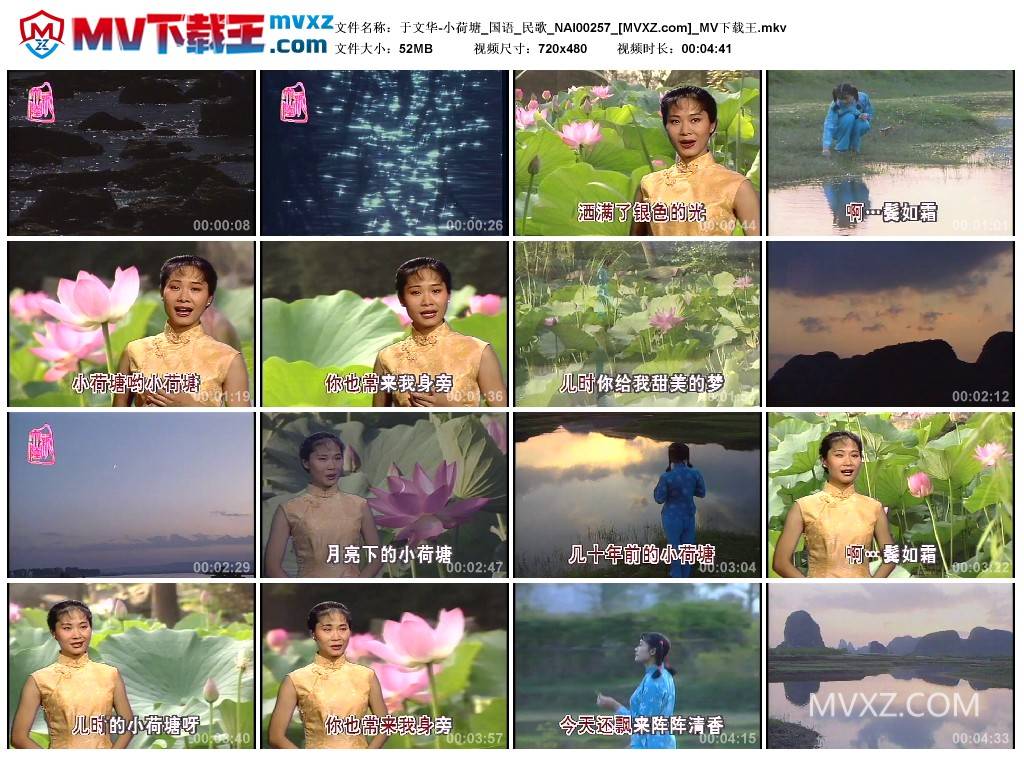 于文华-小荷塘_国语_民歌_NAI00257